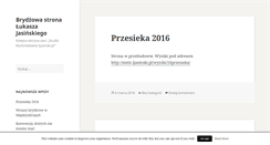 Desktop Screenshot of brydz.ljasinski.pl