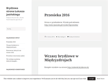 Tablet Screenshot of brydz.ljasinski.pl